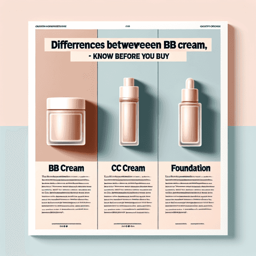 Perbedaan BB Cream, CC Cream, dan Foundation: Pahami Sebelum Membeli