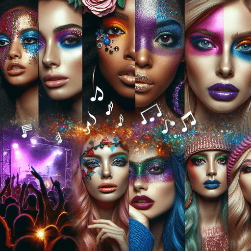 Tren Makeup Festival Musik: Inspirasi Tampil Menggoda dan Keren